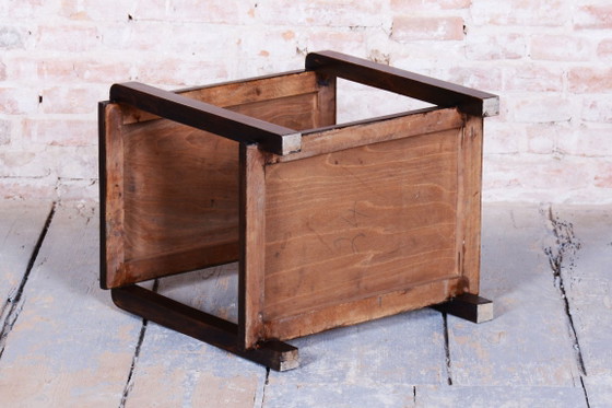 Gerestaureerde art-deco salontafel, beuken, walnoot, opnieuw gepolijst, Frankrijk, jaren 1930 – Wood (photo 6 of 13)