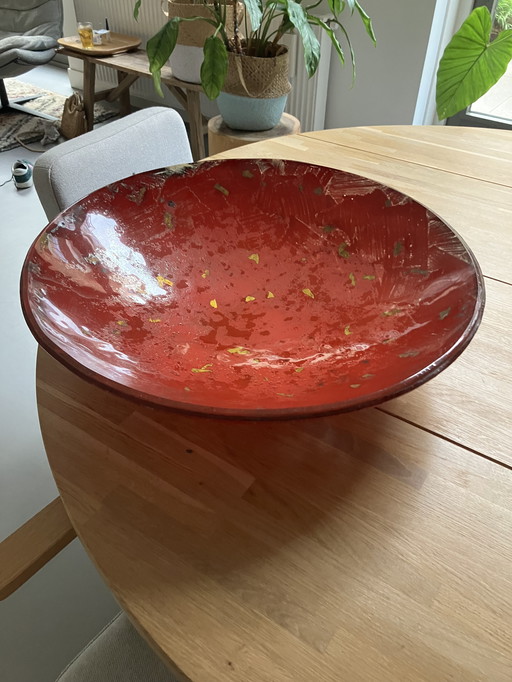 Grand bol en verre de Hermine van der Does