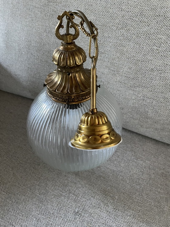 Lampada a sospensione Bossini – Lampade a sospensione, Vetro, Ottone (photo 4 of 5)