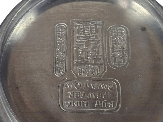 Image 1 of Jarra de peltre Kut Hing Swatow - China - Jarra con pico - Jarra para verter - Peltre - 1890/1900