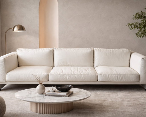 Canapé trois places Cassina « 405 Duc », design de Mario Bellini, années 1970