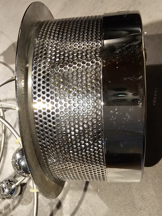 Image 1 of Space age lamp zilver planeten