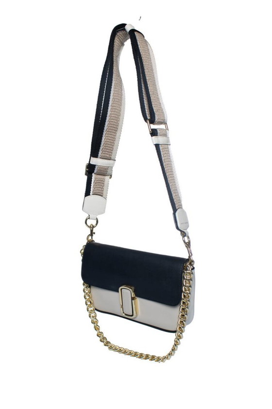 Image 1 of Bolso de hombro J Marc de Marc Jacobs en color beige/negro.