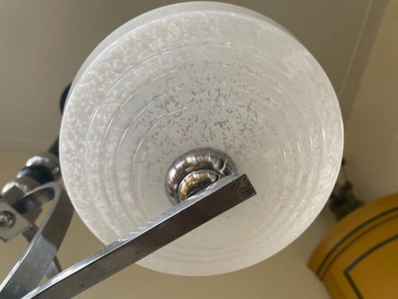 Image 1 of Lampada a sospensione Lampada da soffitto Lampada art deco 1930 francese