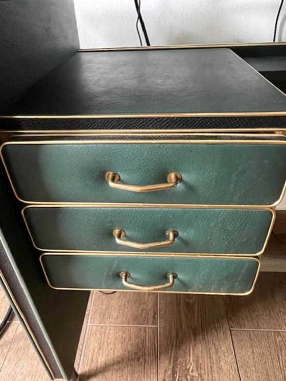 Image 1 of Umberto Mascagni Set Office Desk + Chair (2)