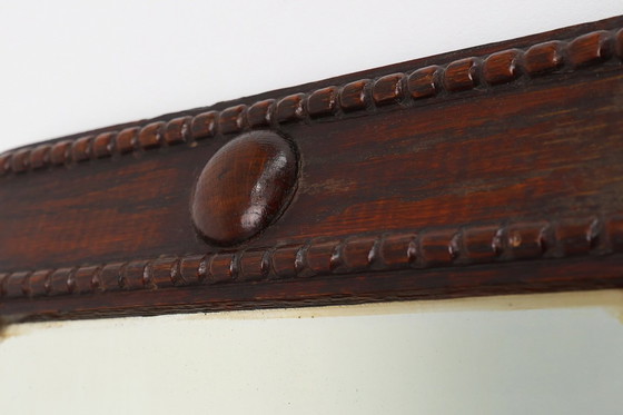 Image 1 of French Art Deco Mirror in Wood, circa 1920