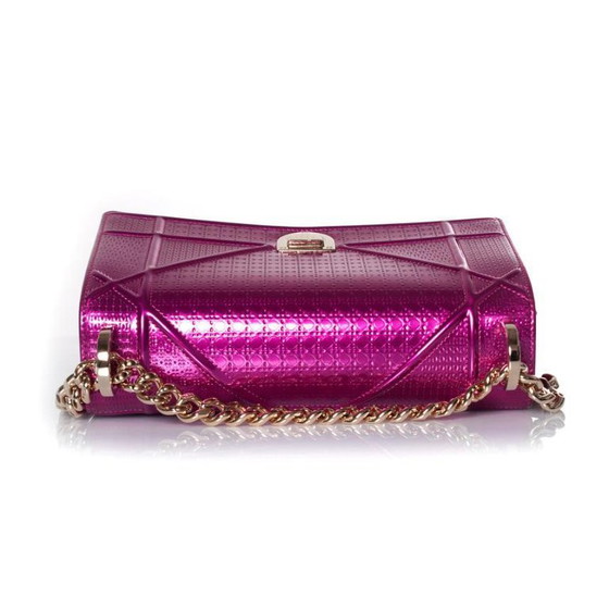 Image 1 of Borsa a tracolla Christian Dior, modello Diorama metallizzato
