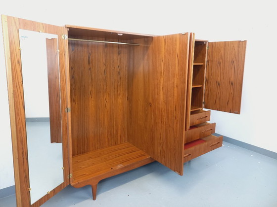 Image 1 of Vintage Scandinavian teak wardrobe from the 1960s