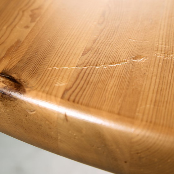 Image 1 of MK10156 Esstischgarnitur aus Kiefernholz von Rainer Daumiller für Hirtshals Savvaerk, 5er-Set