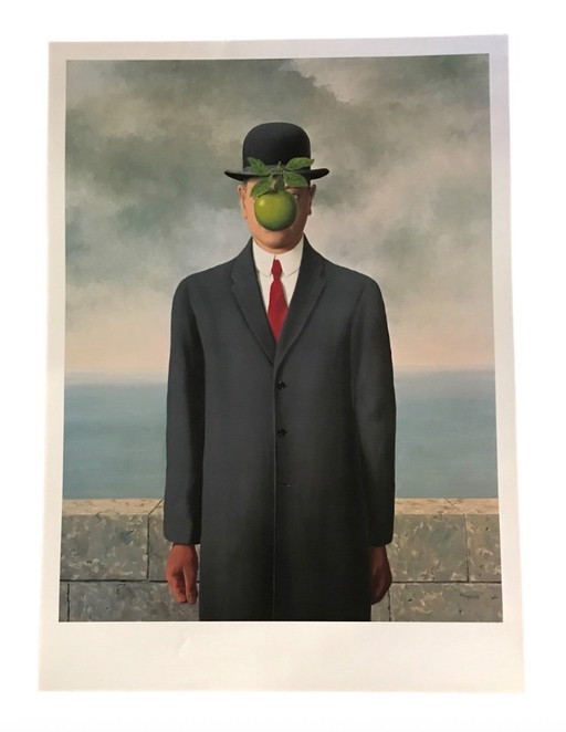 Affiche poster le fils de l'homme Magritte