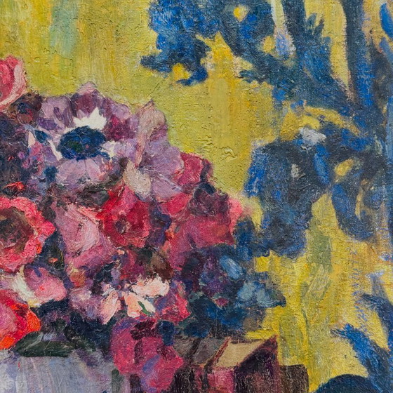 Image 1 of Simone Marie Meunier (Parigi 1890-1969) Olio su tela.