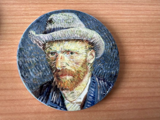 Image 1 of 6 sous-verres New Corneille + 1 sous-verre Vincent van Gogh