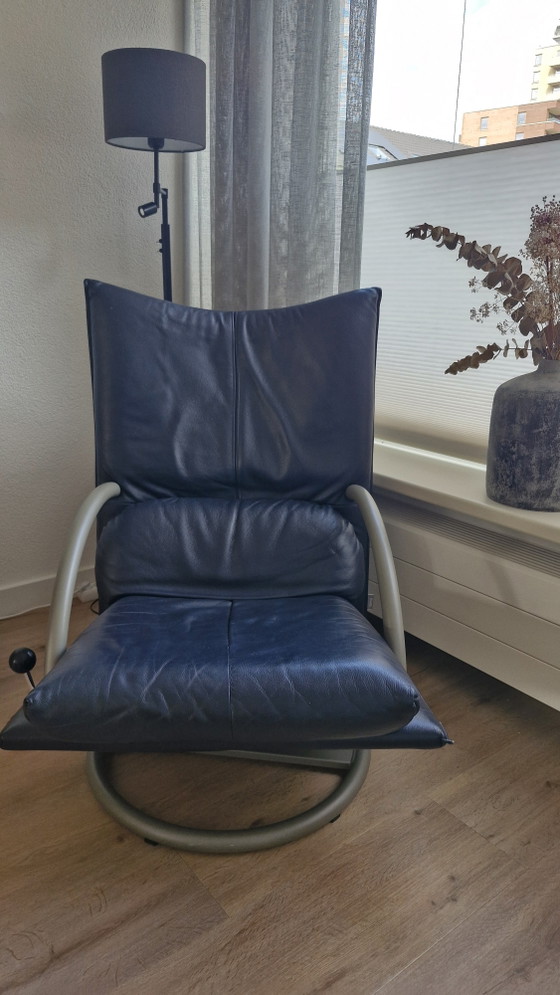 Rolf Benz Torino BMP Poltrona Girevole + Pouf – Sedie girevoli, Leather (photo 2 of 5)