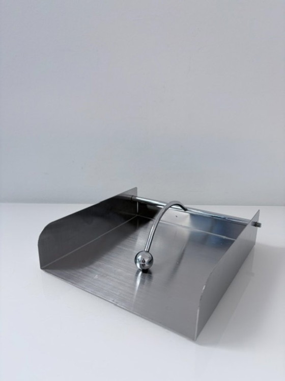 Porte-serviettes vintage en acier inoxydable avec poids – Accessoires de table (photo 7 of 13)