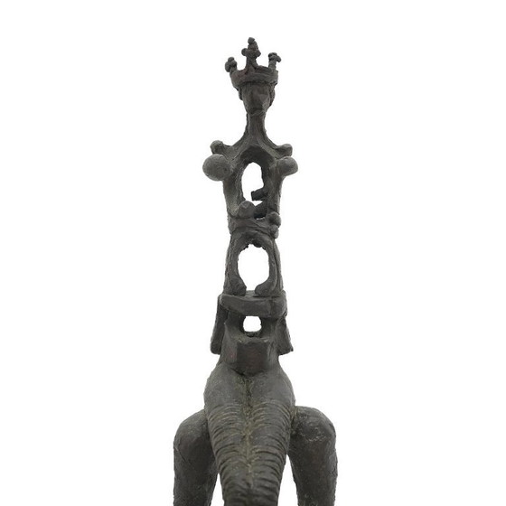 Image 1 of Aldo Greco, scultura in bronzo “La Regina”, anni ’60