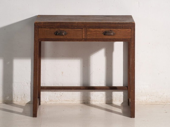 Antiker japanischer Konsolentisch aus Holz – Japan, circa 1930 – Schreibtisch, Iron (photo 23 of 40)