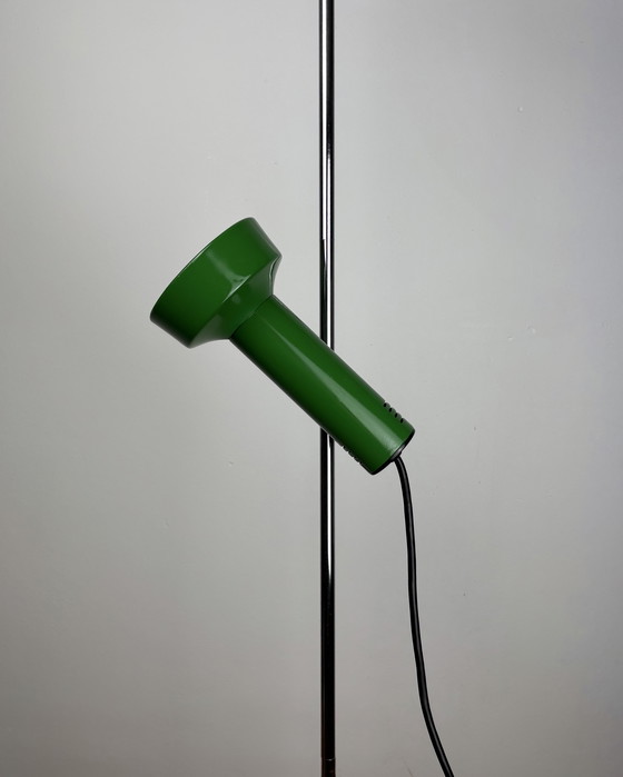 Image 1 of Vintage Floor Lamp by Goffredo Reggiani Italy Space Age 1970s, Adjustable Lamp, Mid Century Modern, 70s Industrial, Spot light