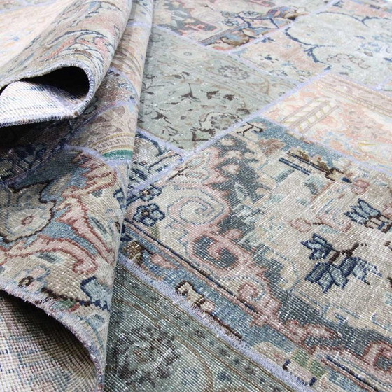 Image 1 of Persian rug patchwork carpet 240x170