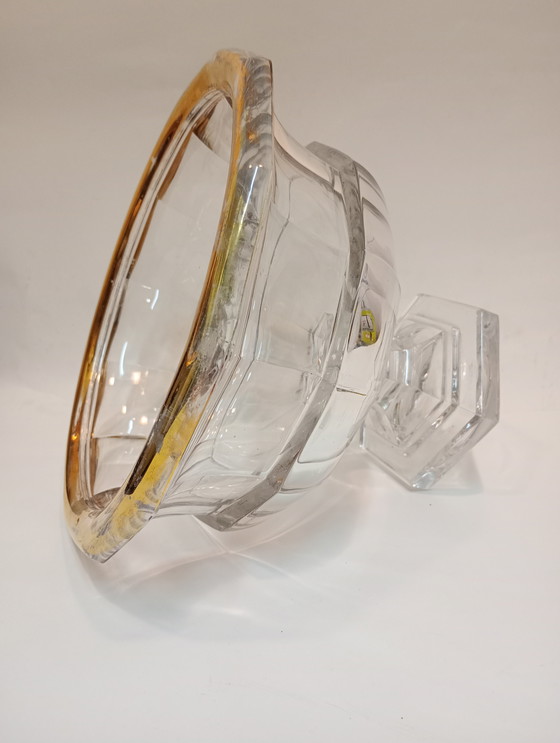 Image 1 of Fruit bowl crystal artisan de Lorraine 24ct