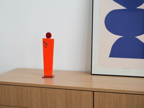 Image 1 of Geometrische figuur, Deens ontwerp, jaren 70, gemaakt in Denemarken.