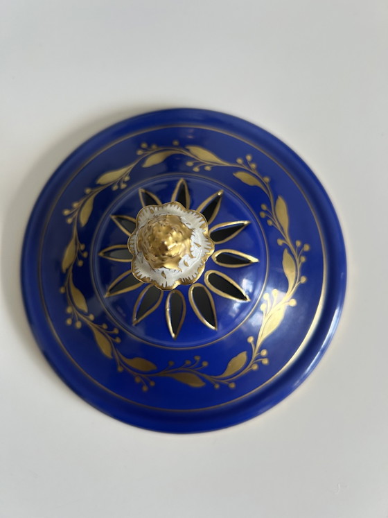 Dresden Carl Thieme Porzellan Potpourri-Vase – Sèvres-Stil 19. Jh. – Vasen, Ceramic (photo 5 of 8)