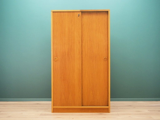 Armario de fresno, diseño danés, años 60, fabricante: Tage Mogensen