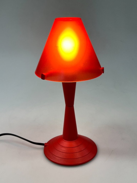 Image 1 of Vintage Veneta Lumi Tafellamp, Z2000 Serie, Memphis Stijl, Italië 