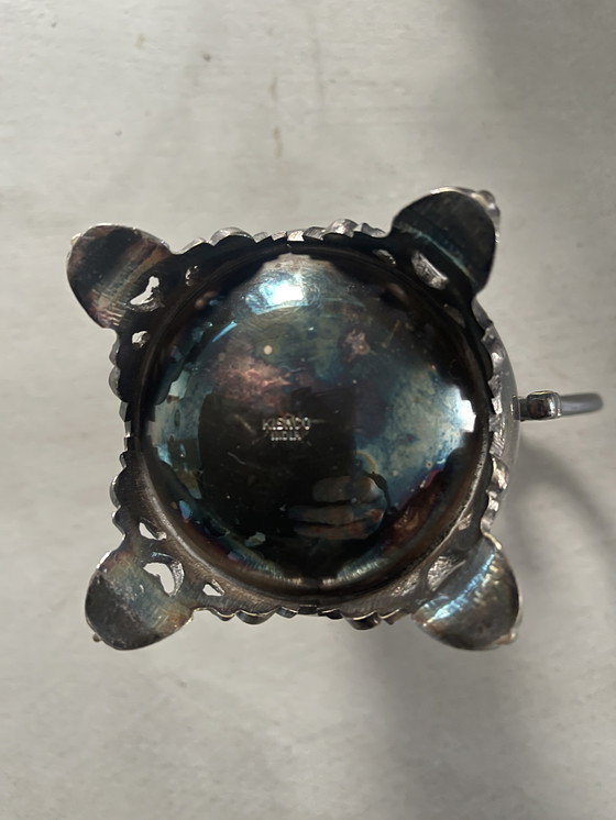 Image 1 of Verzilverde koffie-thee set  3 delig. 