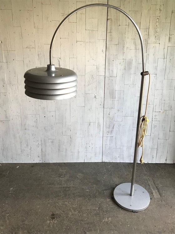 Floor Lamp by Tamás Borsfay, 1970s – Floor lights, Metal, Chrome (photo 2 of 8)