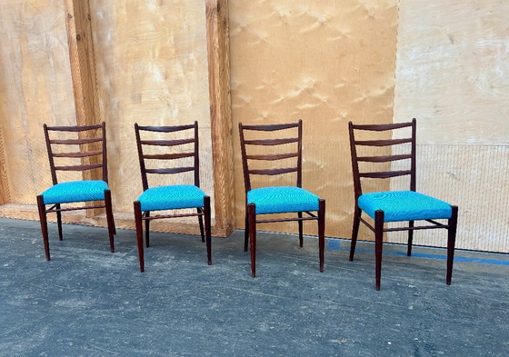 Image 1 of 4 sedie da pranzo vintage Cees Braakman per Pastoe