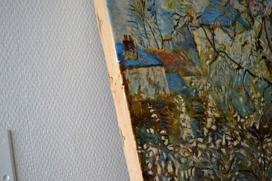 Image 1 of Impressionist Style Painting Reproduction of Pissarro