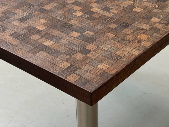 Image 1 of Mosaic table, height-adjustable, by Dieter Waeckerlin for Idealheim, 1960s