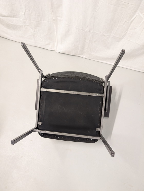Image 1 of 2er Set Gijs van der Sluis, Modell 57 Stühle, 60er Jahre Dutch Design