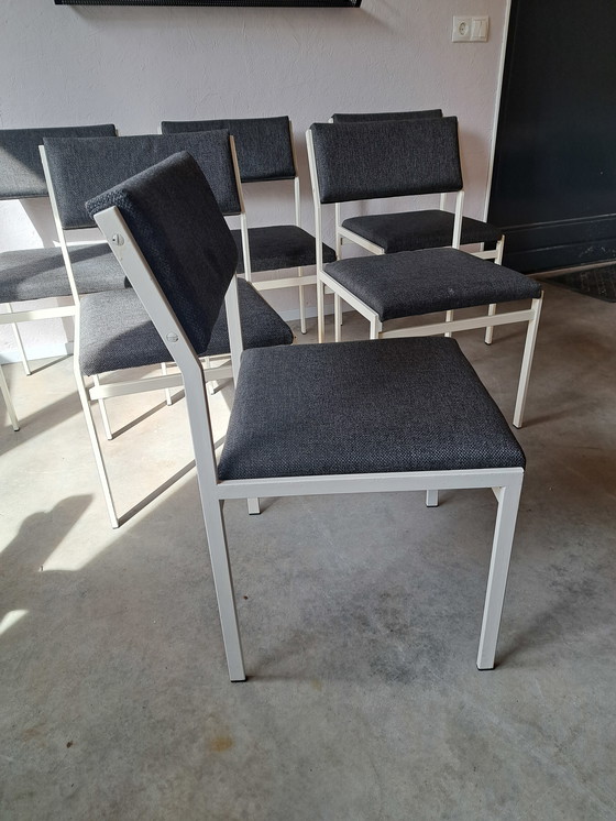 Image 1 of Ensemble de 6 chaises de salle à manger Pastoe Sm07