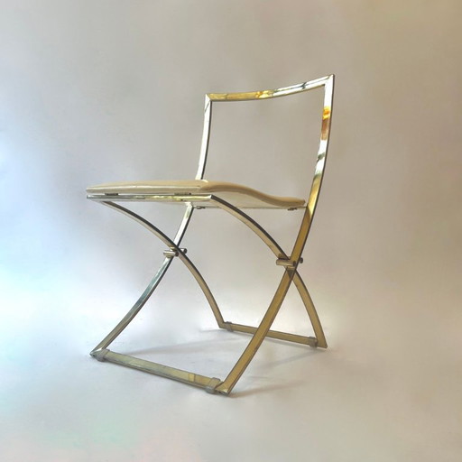 6 x "Luisa" folding chairs by Marcello Cuneo
