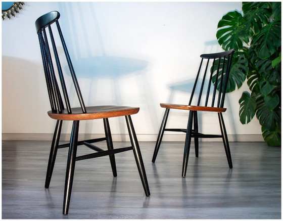 Image 1 of Vintage Scandinavian chair by I. Tapiovaara, Fanett model