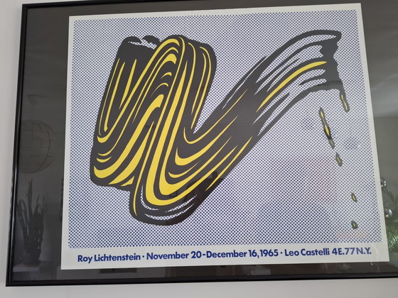 AFFICHE « BRUSHSTROKE » DE ROY LICHTENSTEIN, 1965 – Paper (photo 5 of 5)