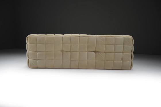Image 1 of Stunning Kashima Sofa in original leather by Michel Ducaroy for Ligne Roset 1980