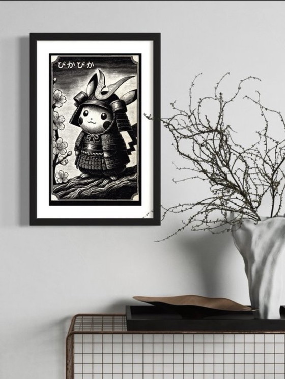 Image 1 of Kunstwerk Pikachu (Pokemon) Sakura