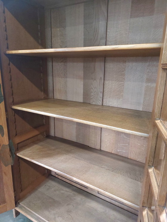 Image 1 of Antique cabinet bookcase Pander&Zonen Art Deco