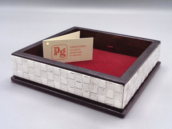 Image 1 of 925 zilveren etui 15x15