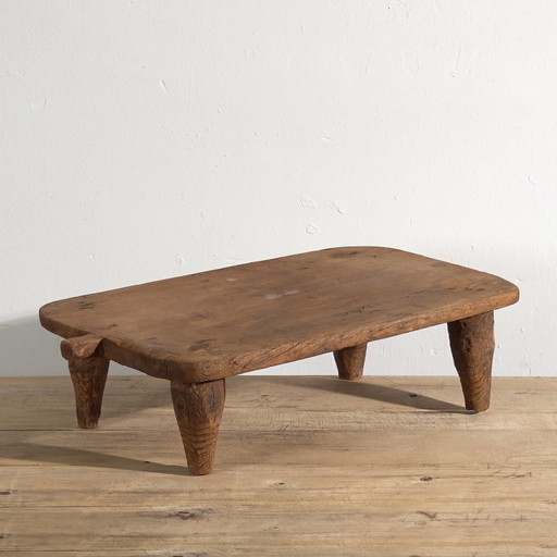 Antique solid wood table (c.1920) #11