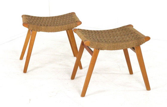 Tabouret de style Audoux Minet vintage – Poufs & repose-pieds, Wood (photo 10 of 17)