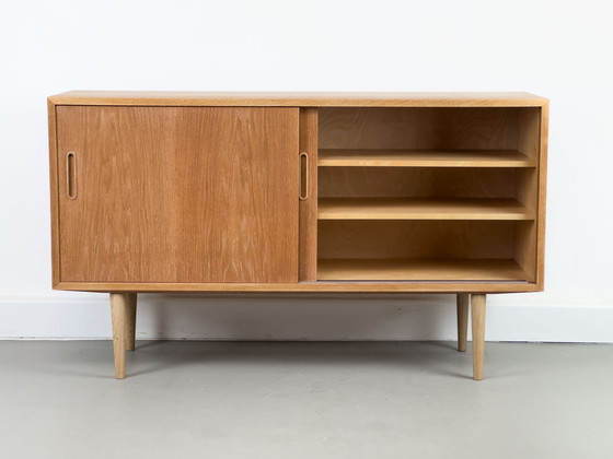 Image 1 of Deens eiken dressoir van Carlo Jensen voor Hundevad & Co, 1960S