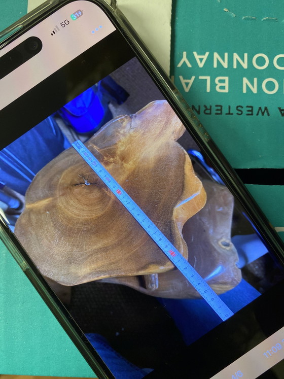 Image 1 of Mesa de tronco de árbol Aruba 1978