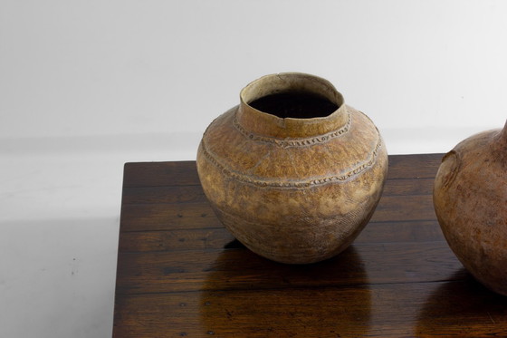 Image 1 of Großer Couchtisch aus Holz im brutalistischen Stil