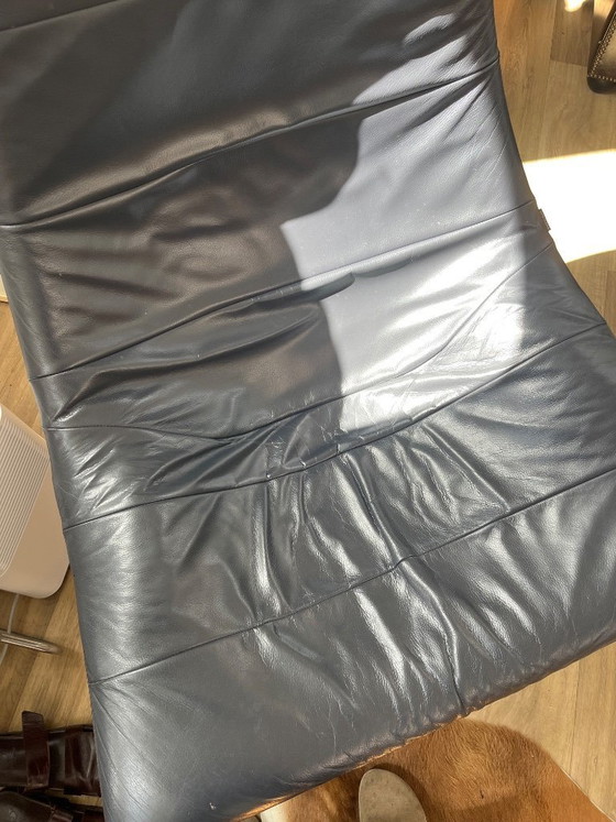 Image 1 of Sillón Bodilson Turner - Cuero negro