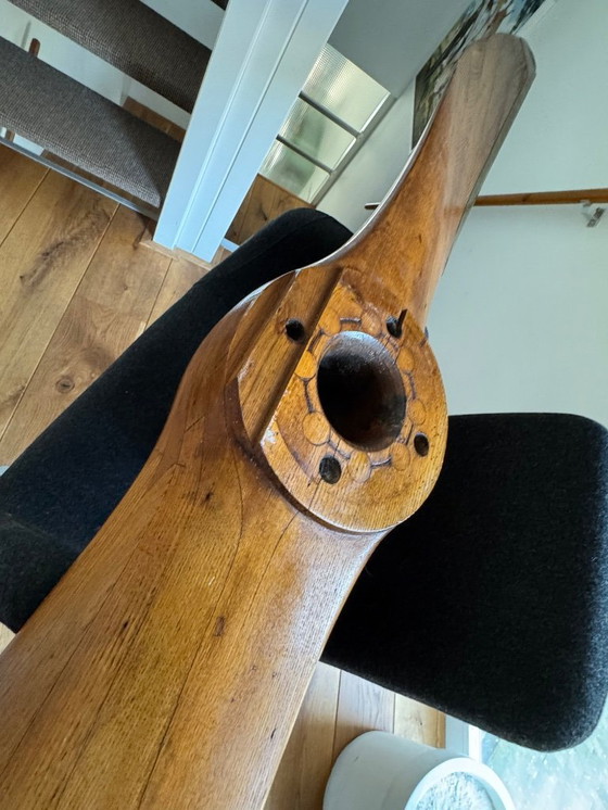 Image 1 of Hélice d'avion en bois Rumpler 1917-1918