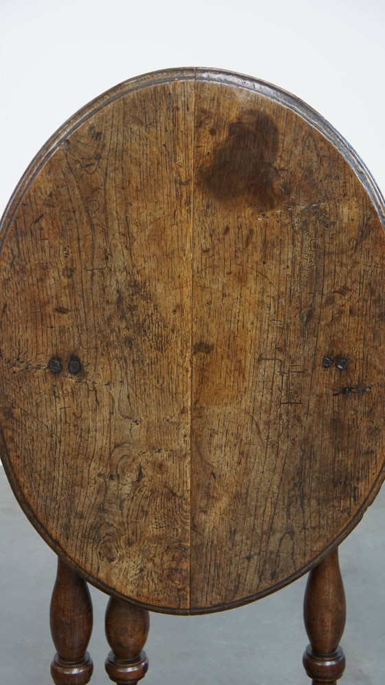 Image 1 of 17th Century Antique Folding Table/Side Table