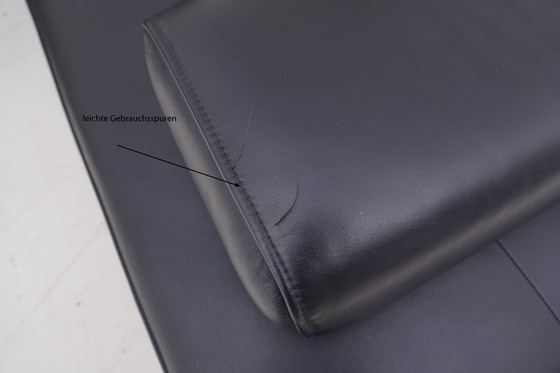 Image 1 of Divano angolare Rolf Benz Dono Couch Divano angolare Divano angolare in pelle Dono blu